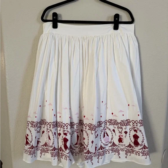 Torrid x Her Universe Mary Poppins Returns Border Print Midi Skirt - Picture 2 of 4